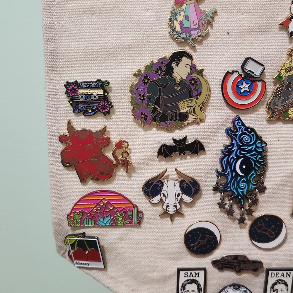 Colorful Enamel Pin Collection - Picture 2 of 4